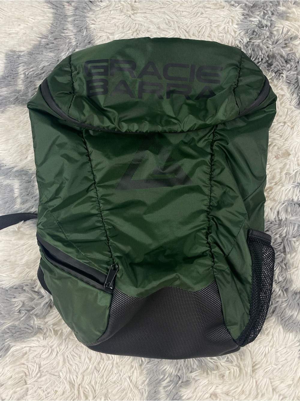Gracie Barra Jiu-Jitsu Backpack GB Bag Green Training